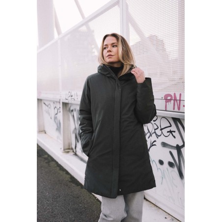 2024 New Manteau  Olive fonc